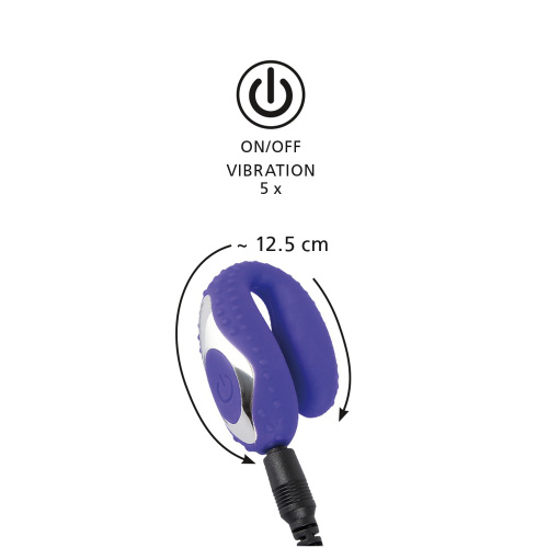 Orion Hi-tech Blow Job Vibrator - вибратор для орального секса, 12.5х2.3 см - sex-shop.ua